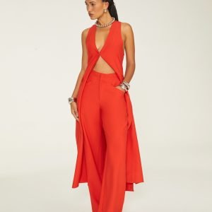 Calça Pantalona Cós Duplo
