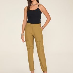 Calça Skinny Bolso Cargo