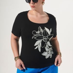 T-Shirt Baby Look Estampada