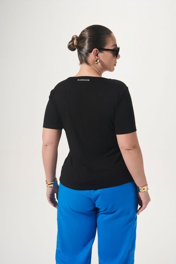 T-Shirt Baby Look Estampada - Image 3