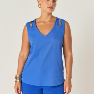 Blusa Detalhe Corrente
