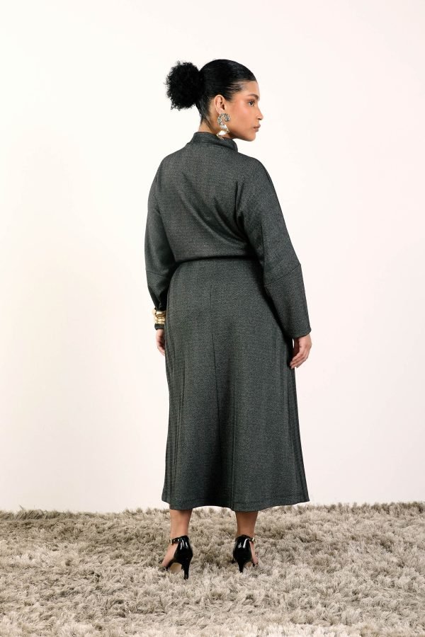 Saia Midi Evasê Tweed - Image 3