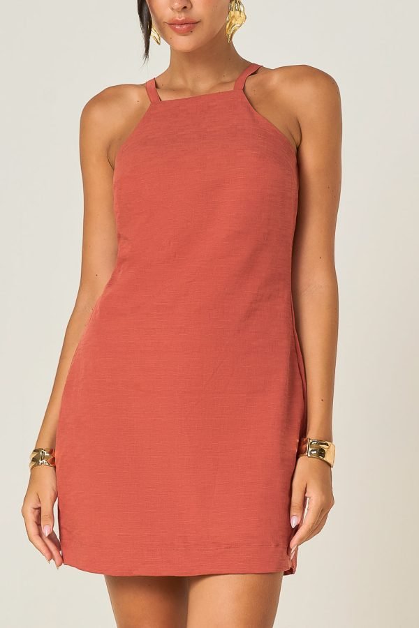 Vestido Curto Decote Quadrado - Image 2