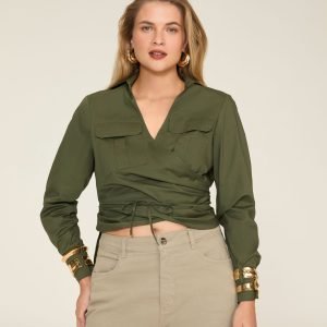 Camisa Bolsos Cargo