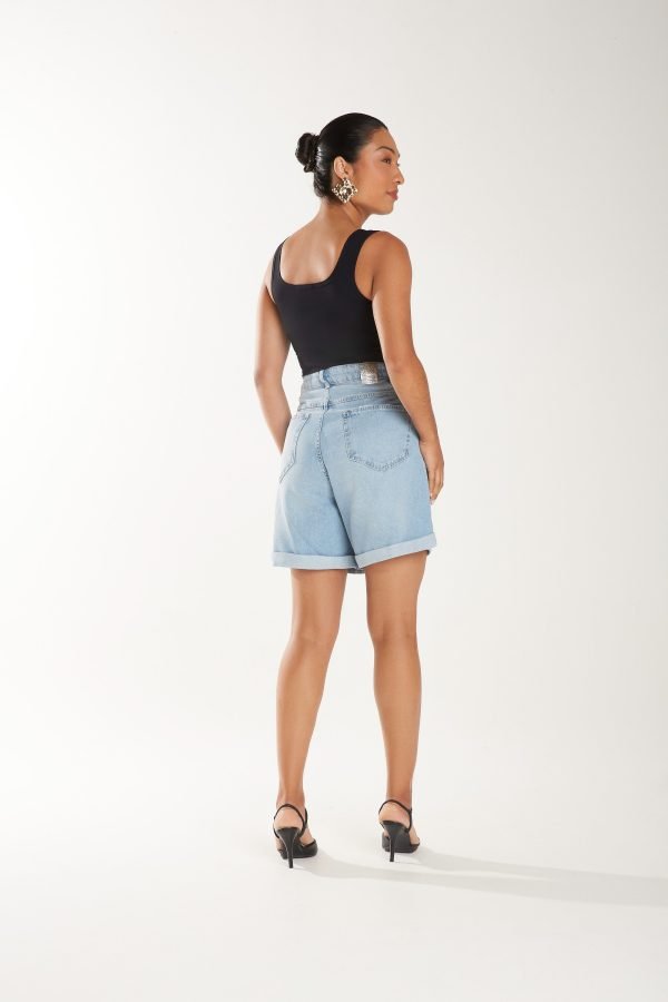 Shorts Jeans Comfort Lenço - Image 4