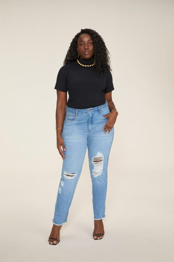 Calça Jeans Reta Slim Confort - Image 3