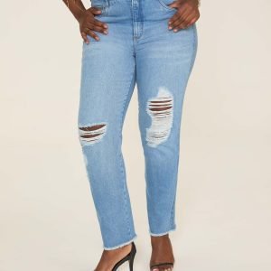 Calça Jeans Reta Slim Confort
