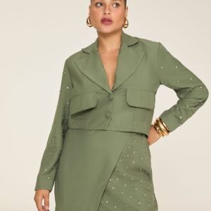 Blazer com aplicação de termocolante