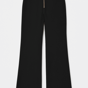 Calça Pantalona Zíper Frontal