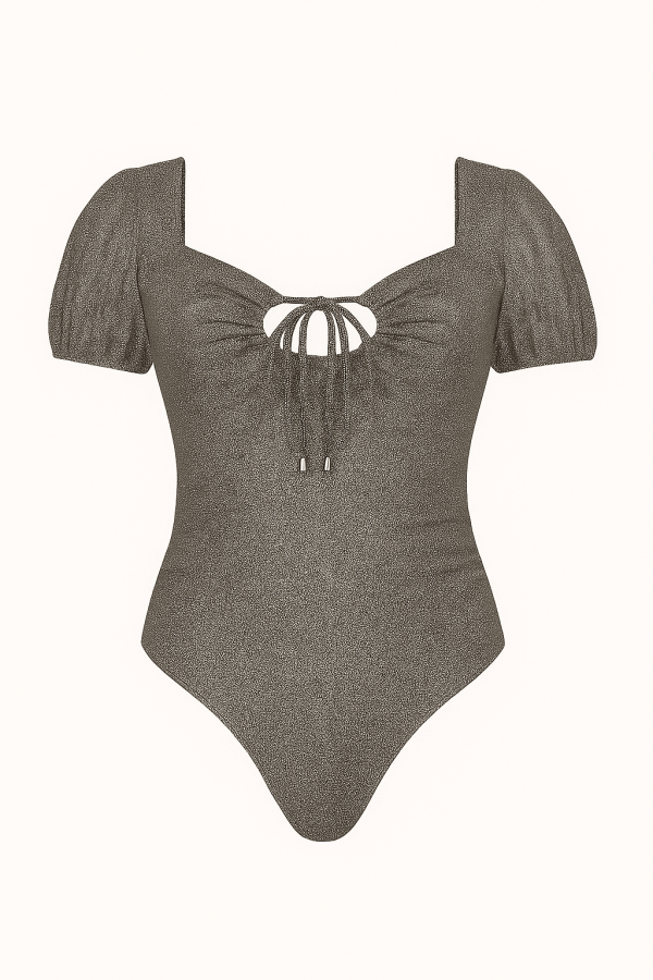 Body Diamond Decote Manga Princesa