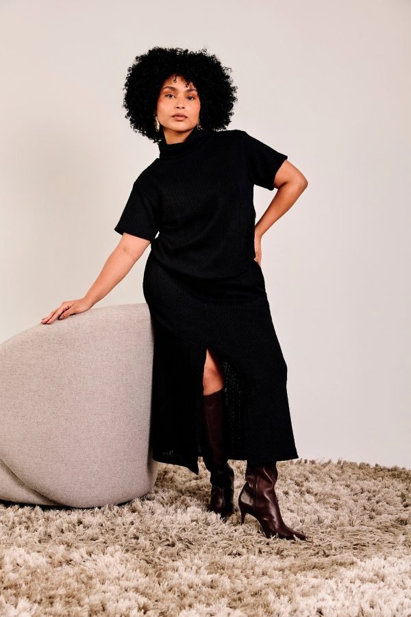 Saia Midi Malha Tricot - Image 3